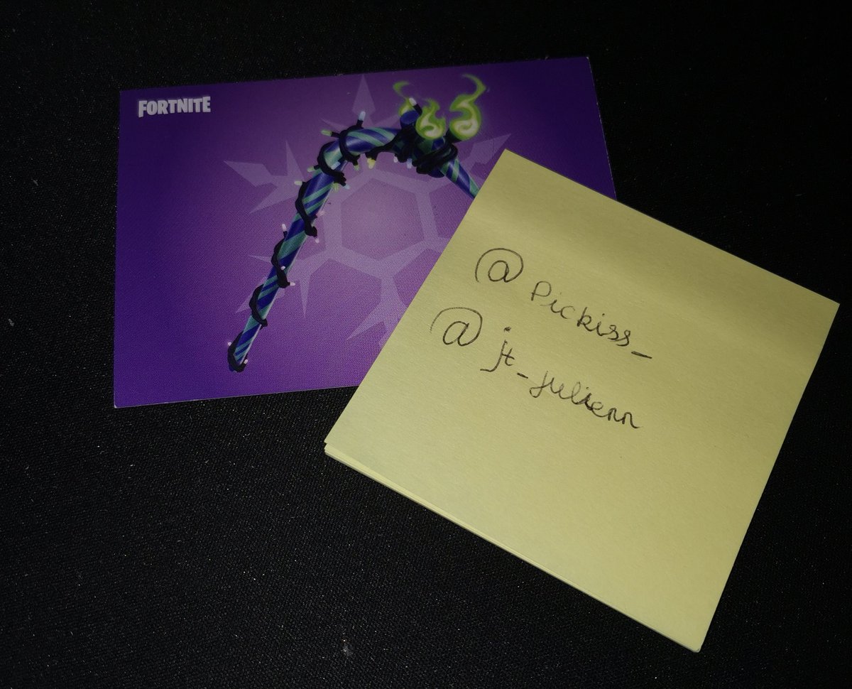 Pickiss_'s tweet photo. 🎁 #GIVEWAY #CONCOURS 🎁
Petit concours avec @Jt_julienn pour vous faire gagner une Minty Pickaxe pour participer c'est très simple : 
➡️ Follow : @Pickiss_ et @Jt_julienn, 
➡️ RT et Like ce tweet,
Bonne chance !
#mintypickaxe #mintygiveaway https://t.co/JBGMD61IkK