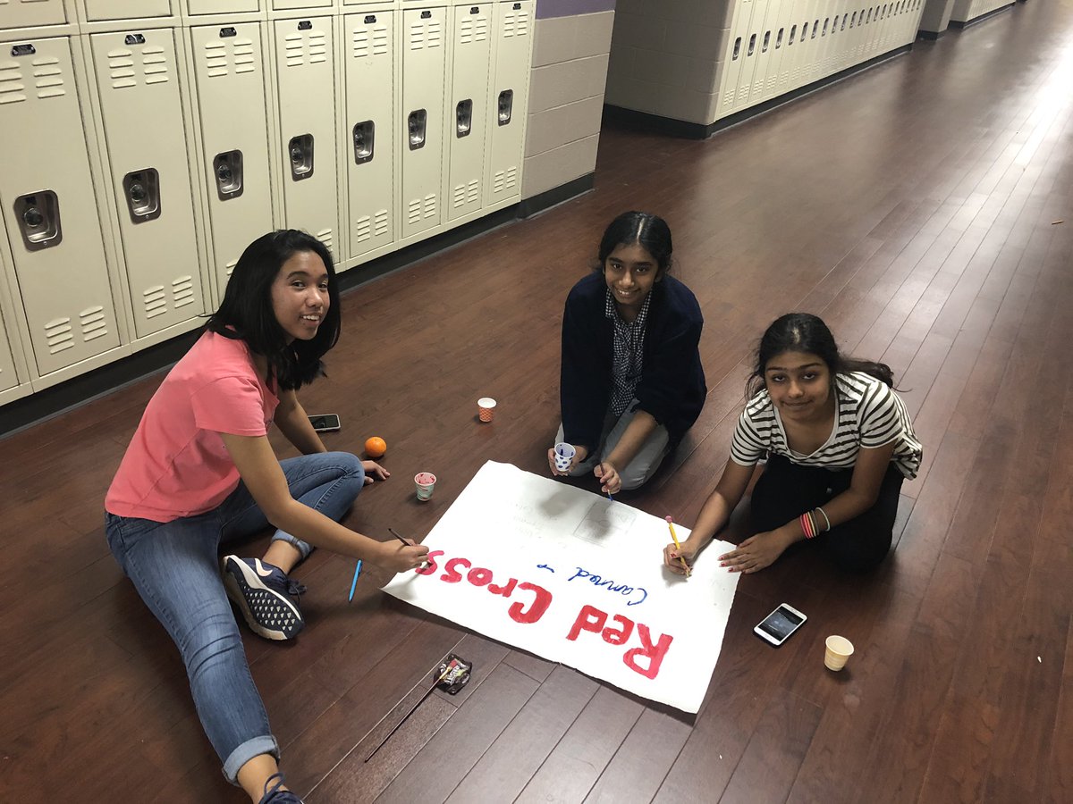 RedCrossRPHS's tweet photo. Getting ready for our annual Thanksgiving canned food drive!! Make sure to bring your non-perishable items to room L251 from now until November 21st!!@RPHS_Panthers https://t.co/N1AWcgELFA