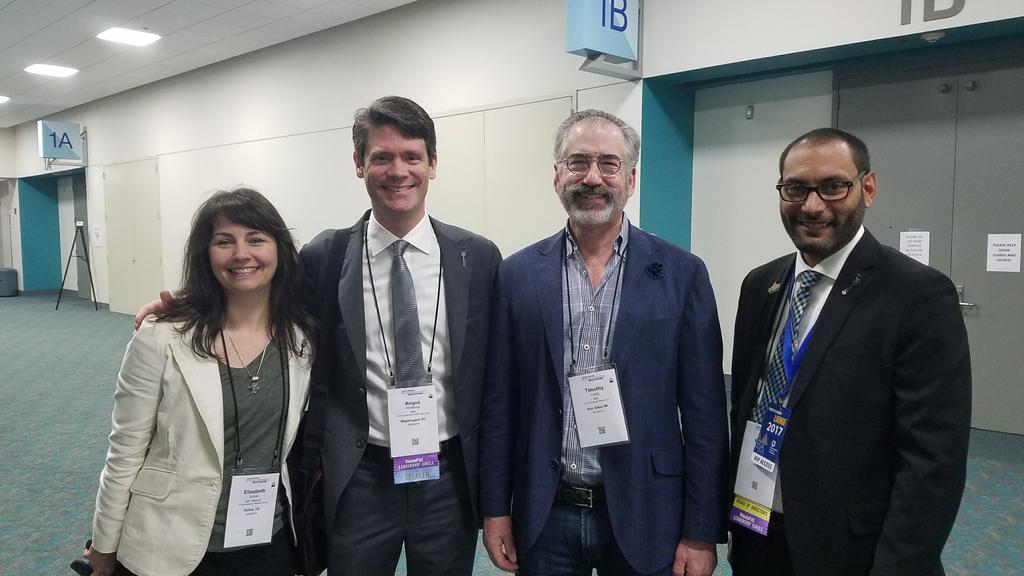 AngusWorthing's tweet photo. That's a wrap! #ACR19 is the end of my 3 years as volunteer chair of Govt Affairs C'te for ACR
I'm grateful to be in this wonderful group of recent GAC chairs Dr Tim Laing, Dr Will Harvey @TheresAWillMD and as of today the outstanding Dr @BlairSolowMD!
Onward to #Act4Arthritis! https://t.co/KjJ0rKVbdp