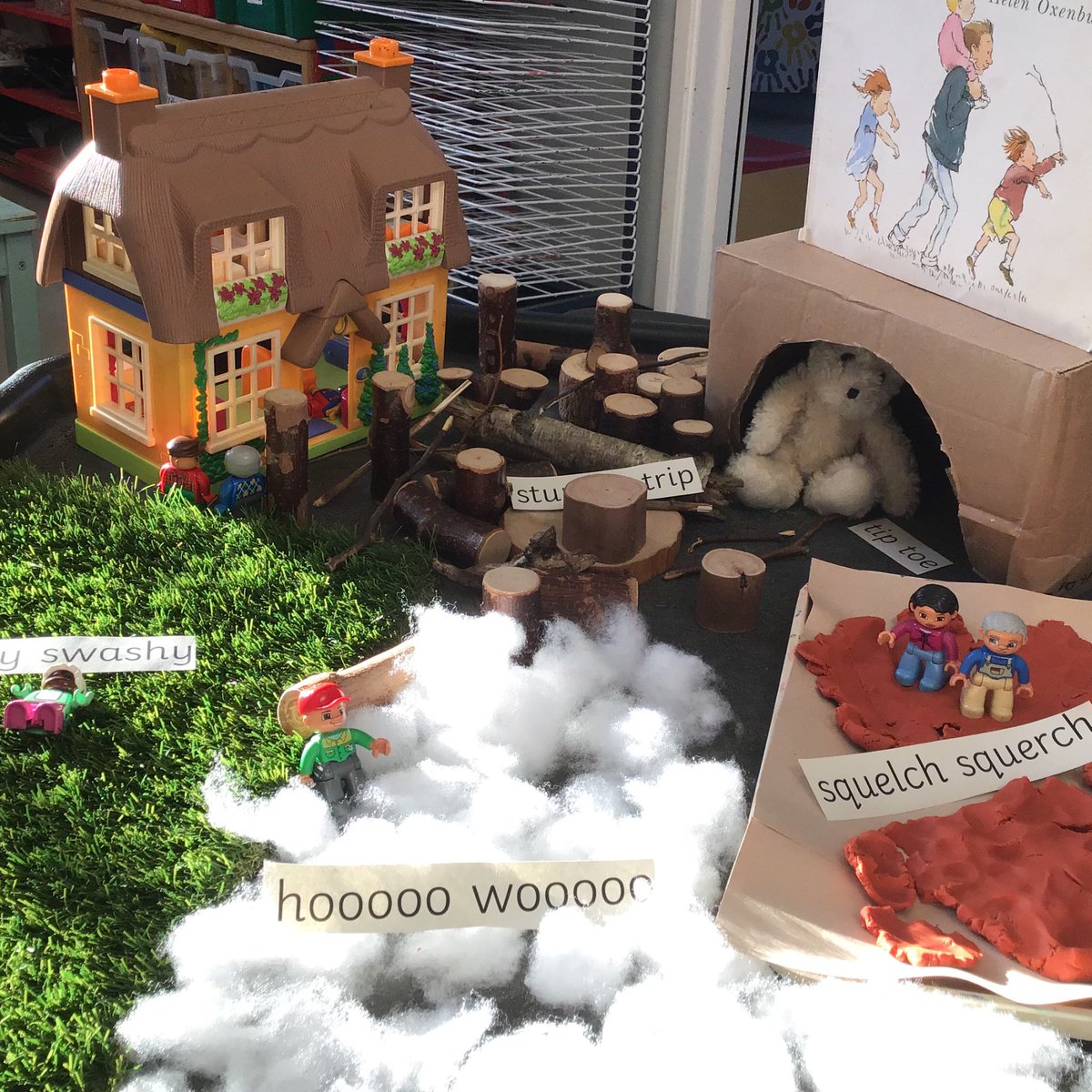 We’re going on a bear hunt. We’re going to catch a big one. What a beautiful day. We’re not scared... #storytelling #earlyyears #fircroftfamily #fircroftfamilystartshere