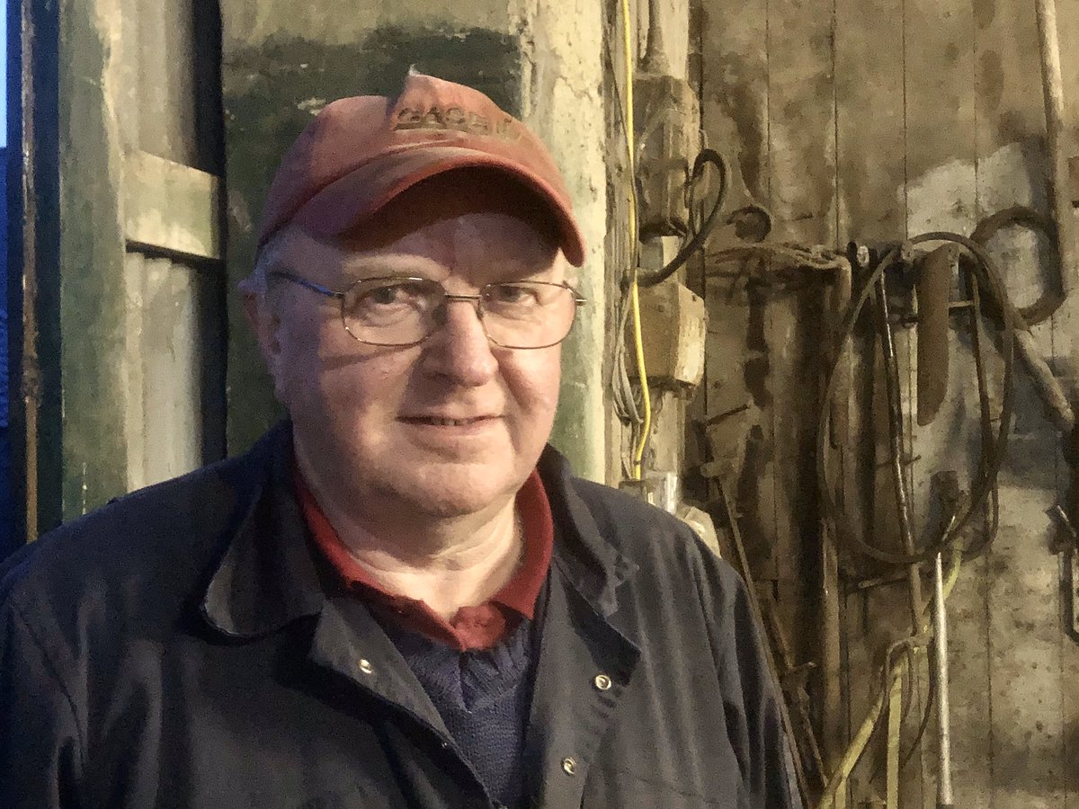 Happy retirement to Jack Stephen who started working for my father in 1969 - a mere 50 years ago! Always a straight furrow behind the plough and an immaculate tractor as well as being very good with livestock . We will miss him and wish him well 🚜 #farming #thisisdairy