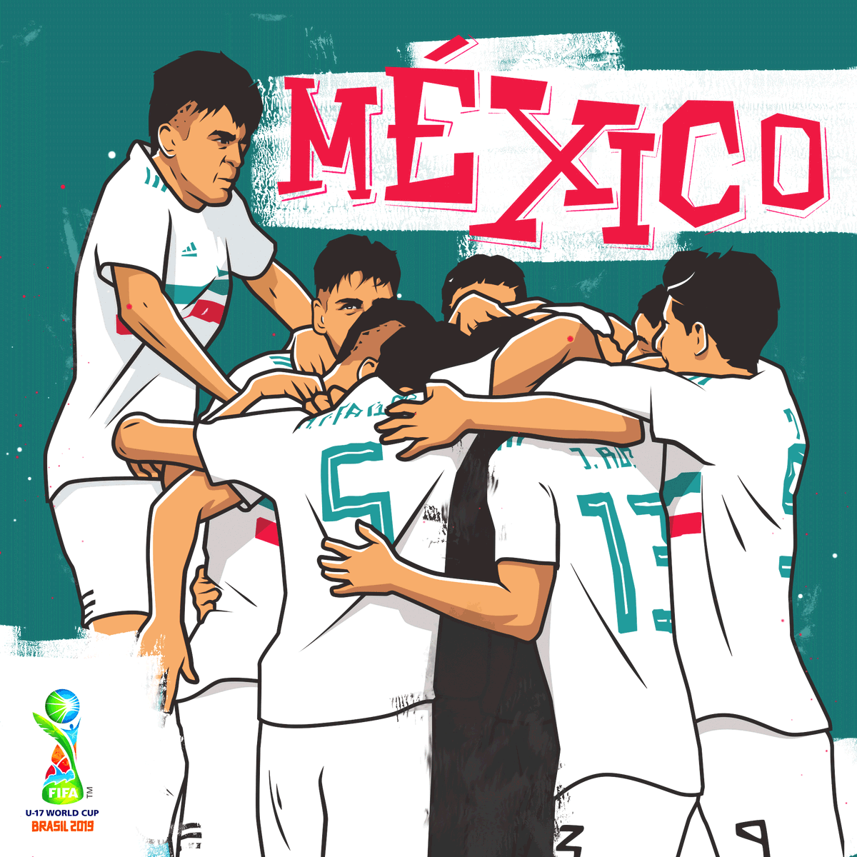 fifacom_es's tweet photo. ¡A dos pasos de la gloria!

      🇲🇽 @miseleccionmx 

            🏆 #U17WC https://t.co/Vkq9t8uty6