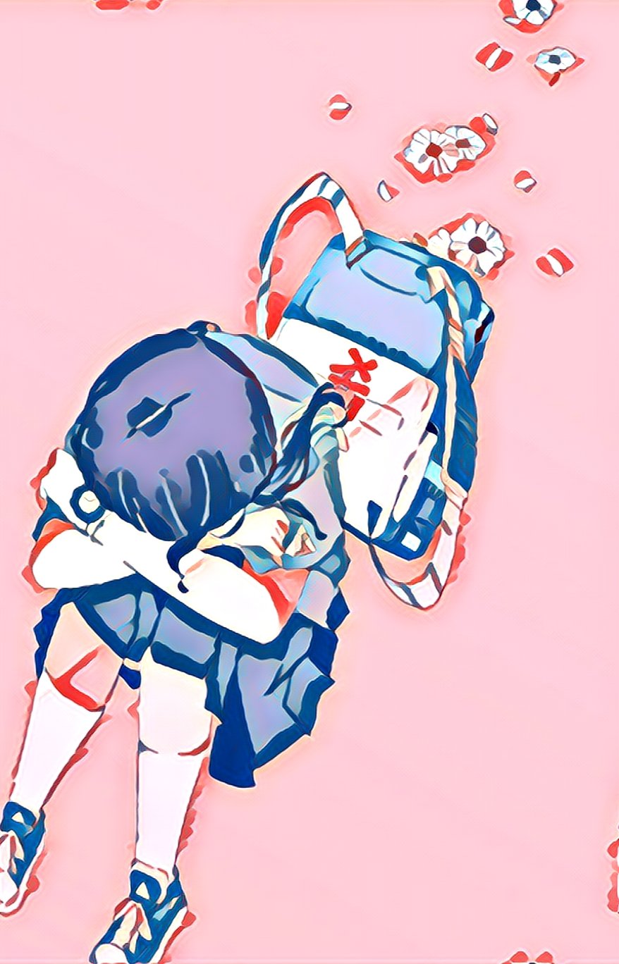桃瀬 ฅ ฅ ゝw ﾉｺﾝﾁｬ ダイスケリチャードさんの作品を真似して描いてみました やっぱ天才だね 私もオリジナル作品を描ける日が来るといいなっ ﾟ くすんだピンクの背景が原画 薄ピンクの背景がアレンジ作品です