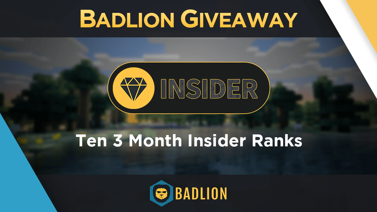 You guy's! We've passed 10k followers on Twitter!! 🎉

Thank you so much for your trust in BLC and your support! 🦁

That's why we want to give back to you! Make sure to RT and comment your BLC account name to enter. 

Up for grabs: Ten 3 months Insider Ranks! Good Luck! 🍀