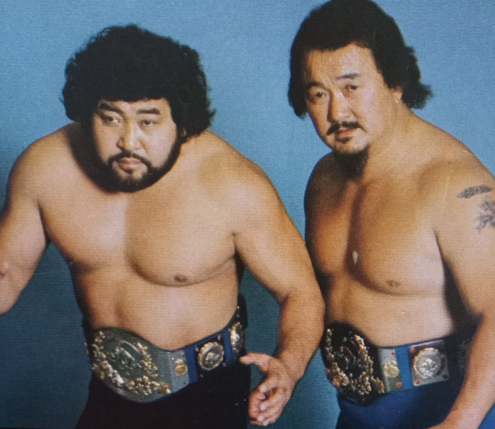 Rasslin' History 101 on Twitter: "Two-time WWF World Tag Team Champions:Mr. Saito and Mr.Fuji https://t.co/xGj2gSpojB" / Twitter