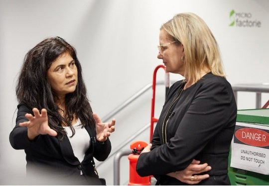PLuSalliance's tweet photo. Why not join in and listen to the Microfactories recycling session with Prof @VeenaSahajwalla @4.30pm Phoenix time at https://t.co/2EE72fq3zM #resourcehack #PLuSallianceSymposium2019 @ASU @UnswWater @KingsCollegelondon https://t.co/EMMXg2BeJ3