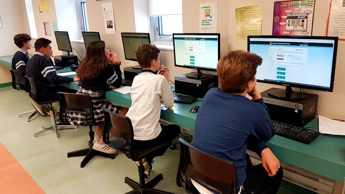 LRaffinOCSB's tweet image. @ImmaculataOCSB #programming students making the most of their #snowday by writing the #beavercomputingchallenge through @UWaterloo #whymac