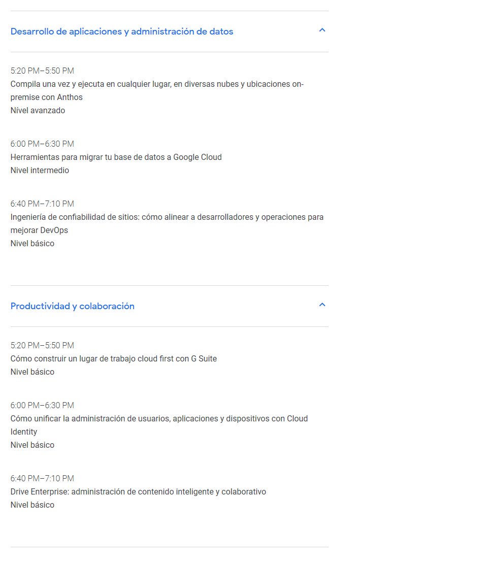 gci_informatica's tweet photo. ¡Aquí la agenda de actividades para el Google Cloud Summit 2019 en la Ciudad de México! Nos vemos en el Hipódromo de las Américas. 😎🤖

@GoogleCloud_LA #googlecloudsummit #GCIconTIgo #CloudComputing #TransformacionDigital #Innovación #ArtificialIntelligence https://t.co/X1uDp7UXPR