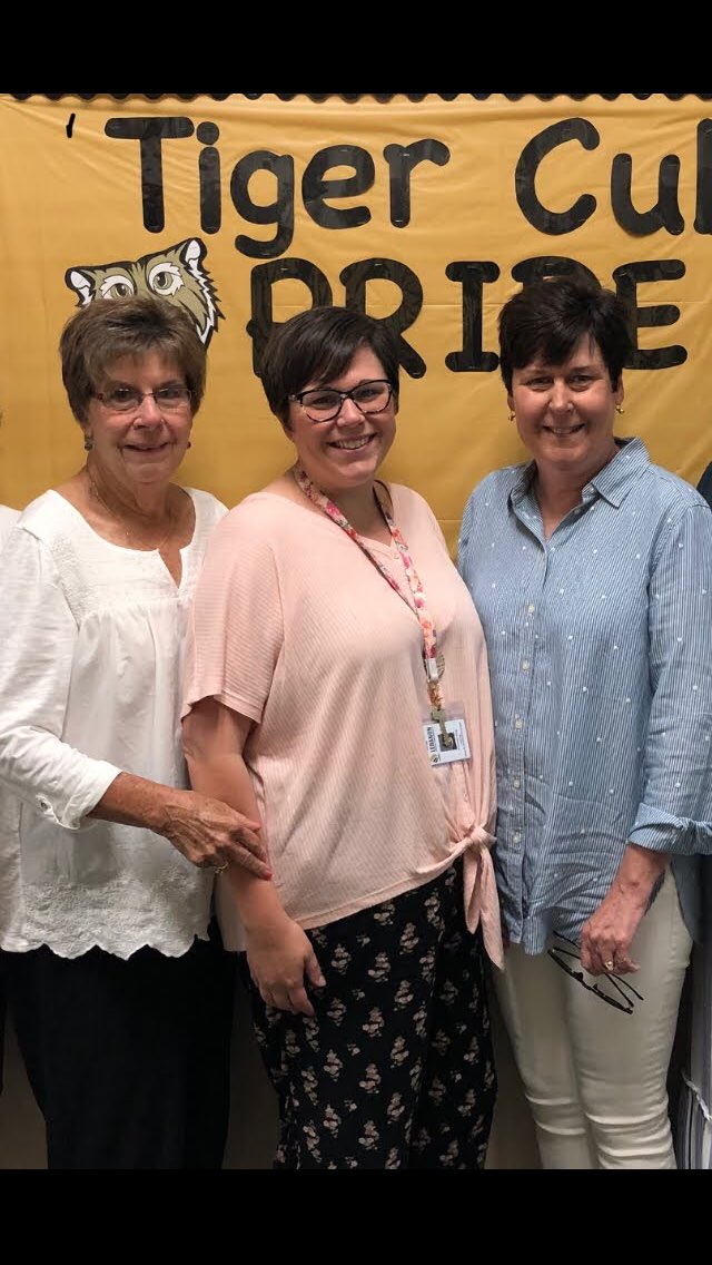 I am proud to be a fourth generation product of Lebanon schools and third generation teacher in Lebanon schools! Once a tiger, always a tiger! Pictures of my grandpa George in 1955 waiting for the bell to ring and three generations of LCSC educators #sparkgratitude #thisislcsc