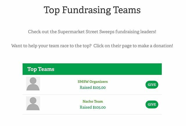 Don’t forget Fundraising is a competition category as well! Right now we’ve only got two teams sign up and one of them can’t even win anything 😂 Sign up and get into that SMSW spirit before the big day. ift.tt/2CC1H0f