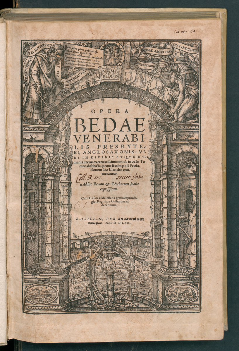 Bede, Old English Bǣda, Latin Bēda Venerābilis, was an English Benedictine monk at the monastery of St. Peter and its companion monastery of St. Paul in the Kingdom of Northumbria of the Angles (Monkwearmouth–Jarrow Abbey in Tyne and Wear, England).Opera Bedae Venerabilis, 1563