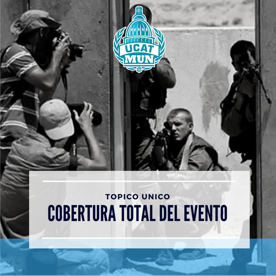 UcatMun's tweet photo. ¡Nuestra Sala de Prensa está esperando por ti, los medios de comunicación no van a manejarse solos! ✍🏻

¡Atención corresponsales! 

¿Están preparados para vivir esta experiencia? https://t.co/XUY3iUy3NV