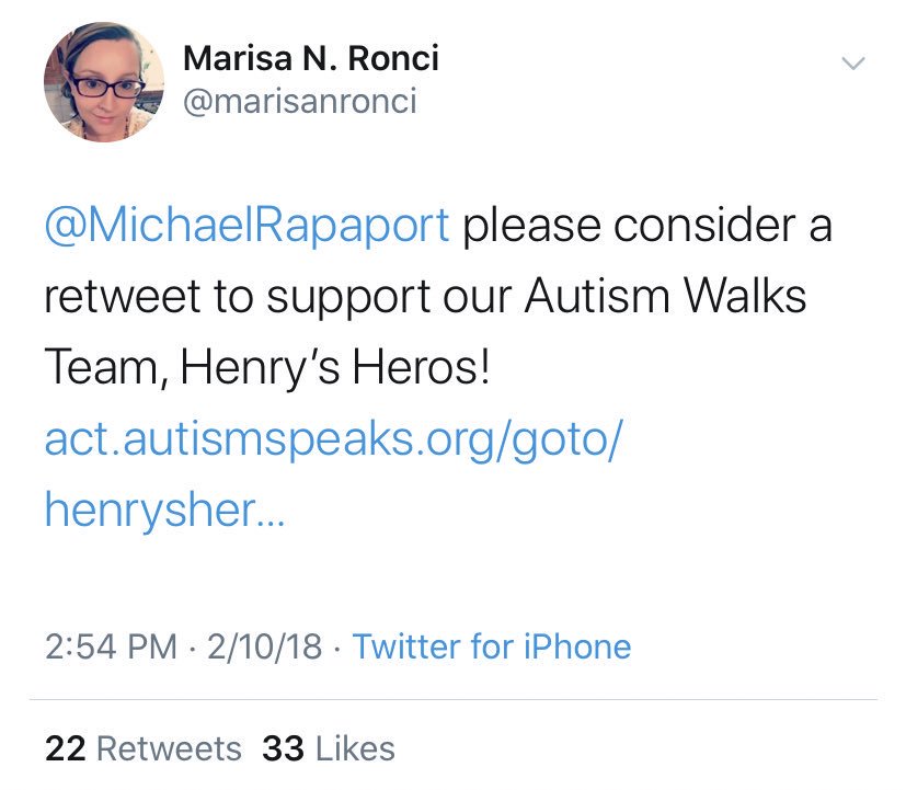 On top of that, he also supports Autism Speaks, which is recognised by many autistic people to be a vile group due to their support of eugenics, intense behavioural therapy, and grieving for your child when they're diagnosed, amongst many other things. #CancelAtypical