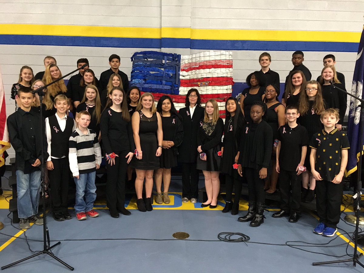 LBC’s Veteran’s Day celebration was special. Our very own 6th grade guidance counselor, Mrs Crews, shared her military career experience. Chorus and band performed beautifully, as did our student speakers and the Midland Valley High NJROTC.#lbc1920