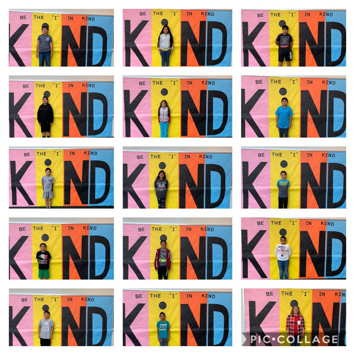 Vazquezclass's tweet photo. My class is the “i “in Kind!!! Friendship week @MahaffeyKISD https://t.co/e7ld8KOxQc