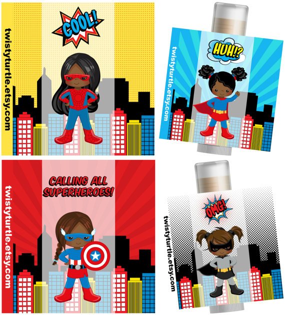 KawaiiHugz's tweet photo. Superhero Girls Lip Balm- https://t.co/LoZi9Ao064 via @EtsySocial #partyideas #etsymntt #PaperPartySupplies #candyalternative https://t.co/cA3XPu8rF7