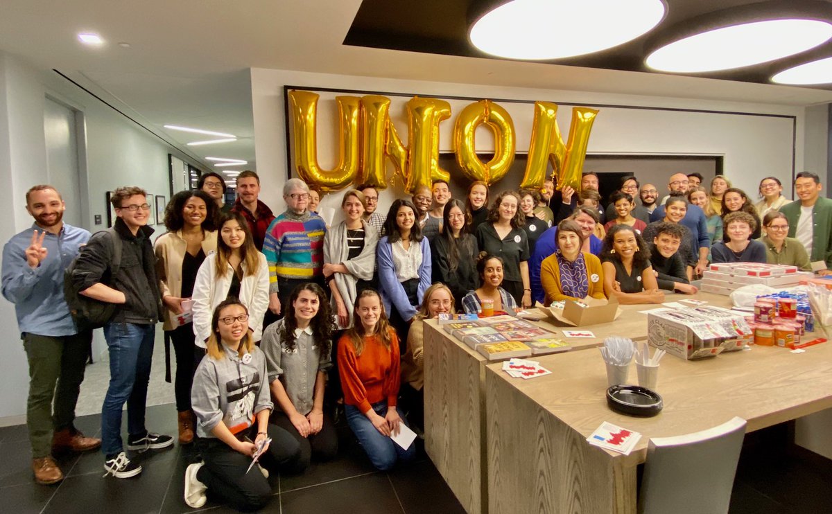newyorkerunion's tweet image. One year of bargaining and we‘re stronger than ever.
