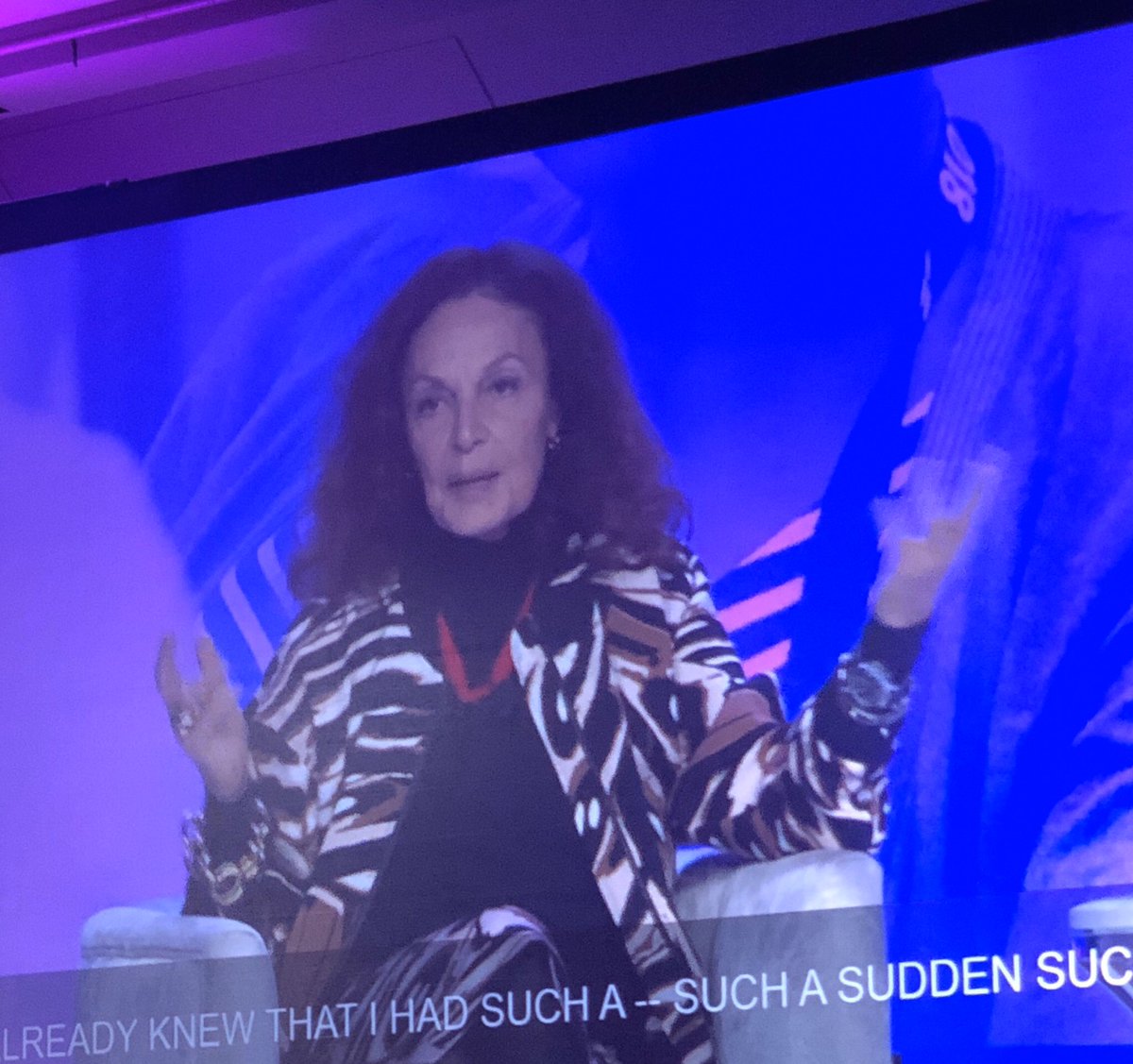mpiccaro's tweet photo. “Every successful person feels like a loser at least twice a week. Only losers don’t feel like losers.” -@DVF at #19WIP https://t.co/35v0gbXOmD