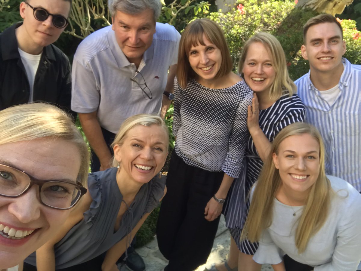 Our #communications and #publicdiplomacy people had a fruitful two days in Los Angeles with @FinnEmbassyDC and @FinlandLA brainstorming future actions. Teamwork at its best! #finland #publicdiplomacy #teamwork