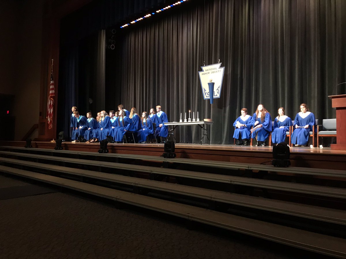 National Honor Society Induction Happening Now!