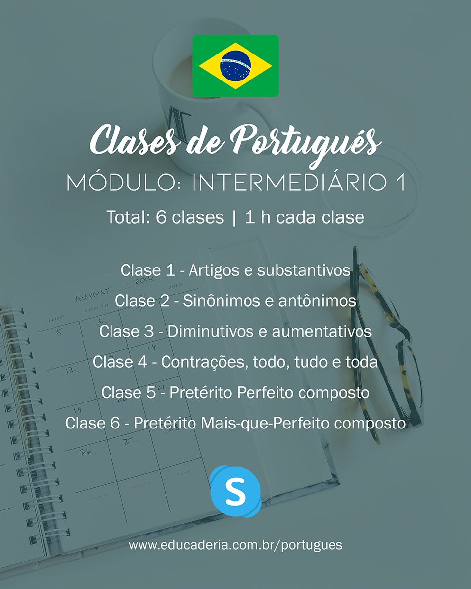 educaderia's tweet photo. Aulas de Português para estrangeiros com professor brasileiro. Conteúdo personalizado de acordo com o nível e a necessidade de cada aluno. Conversação, gramática, negócios ou viagens, do nível iniciante ao avançado. Mais informações: https://t.co/yFYzJJDHmY 🇧🇷🇨🇴#educaderia https://t.co/eEeybk5AJO