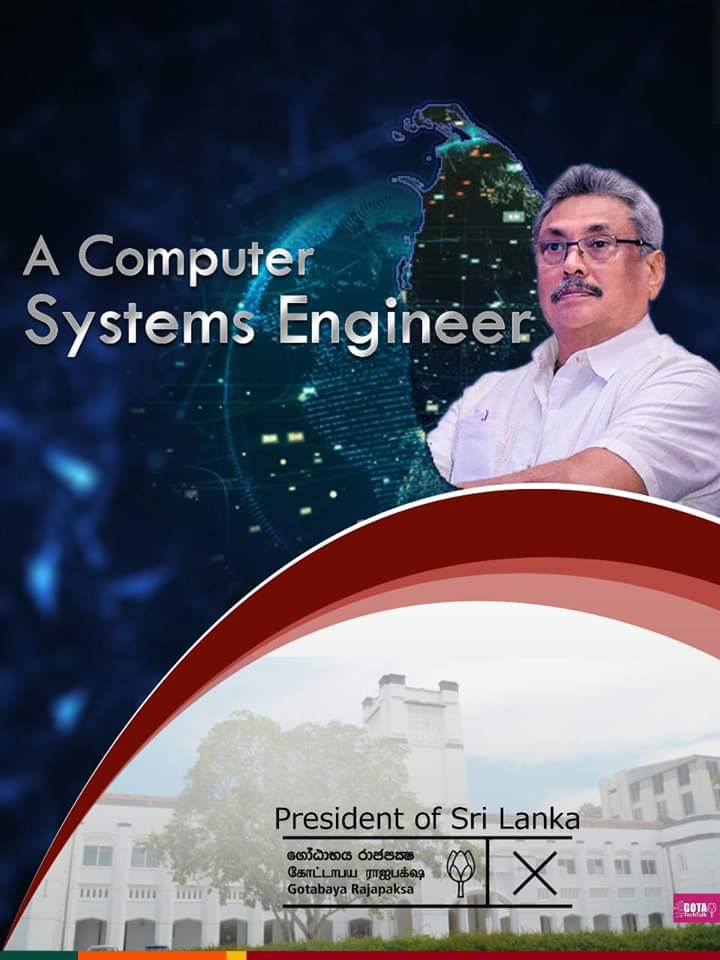 GotaTechtalk's tweet photo. "My future Government believes that new education system essential for building a strong &amp; innovative economy". 
With you, i will make it happen.
#AdvancingSriLankawithGOTA #Gota2020  #VoteWisely #BetterFuture #NextPresident #SriLanka #BetterSriLanka #Technology #TrueLeader #lka https://t.co/aQ99zapoMI