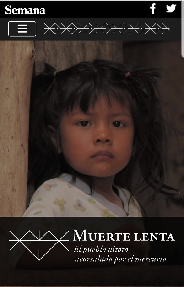 <a href="/IvanDuque/">Iván Duque 🇨🇴</a> no solo promueve la megaminería que destruye nuestros ecosistemas estratégicos, sino que le queda grande ejercer control sobre la minería ilegal que contamina con mercurio cuerpos y territorios de nuestras comunidades indígenas y afrocolombianas especiales.semana.com/mercurio-conta…