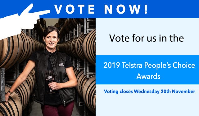 VOTE NOW! Mollydooker Wines is in the running for the 2019 Telstra People’s Choice Award, representing the highest achievers in Australian business that are making a national impact. Please click on this link and vote for us: bit.ly/TelstraPeoples… #TelstraBizAwards #Mollydooker