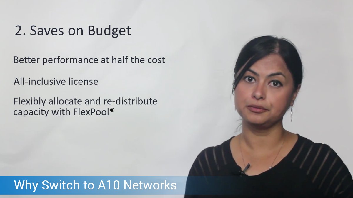 A10Networks's tweet photo. Almas Raza, Product Marketing Manager at @A10Networks, discusses why you should consider moving from F5 Big-IP to A10 Networks 👉Watch Now!  https://t.co/7l1HXXZ8vI #ADC #MultiCloud https://t.co/faGZCdkDZi