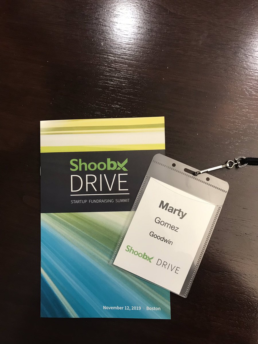 MrtnGmz13's tweet image. @ShoobxInc put on a very engaging and informative Startup Fundraising Summit at @DistrictHall earlier today (co-sponsored by @goodwinlaw). Encourage all founders in my network to check this company out. #shoobxdrive #goodwintech