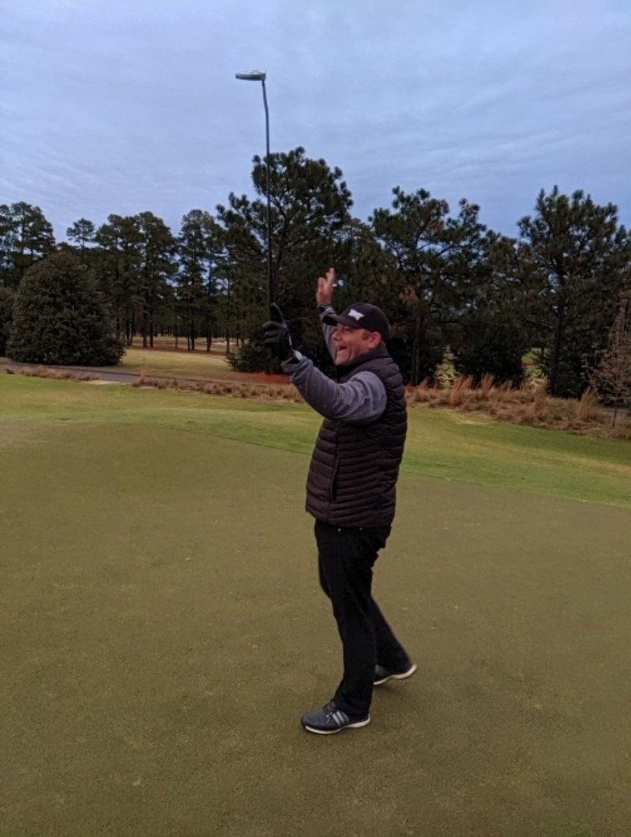 LukeKerrDineen's tweet photo. Great way to end a wonderful #top100summit: 9 holes at the cradle at @PinehurstResort with some of the best minds in the business 🌄🙌 https://t.co/w3aTwtrped