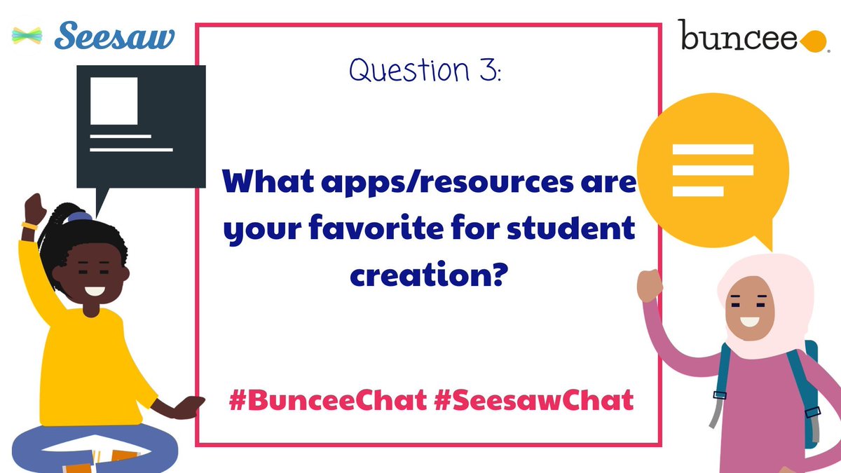MrMerrillsClass's tweet image. A3: Any app that helps to make learning interACTIVE! Some of my students’ favs: @Buncee, @Seesaw, @Flipgrid, @PicCollage, @BookCreatorApp, @AppleEDU’s iMovie and Clips. 

#BunceeChat #SeesawChat