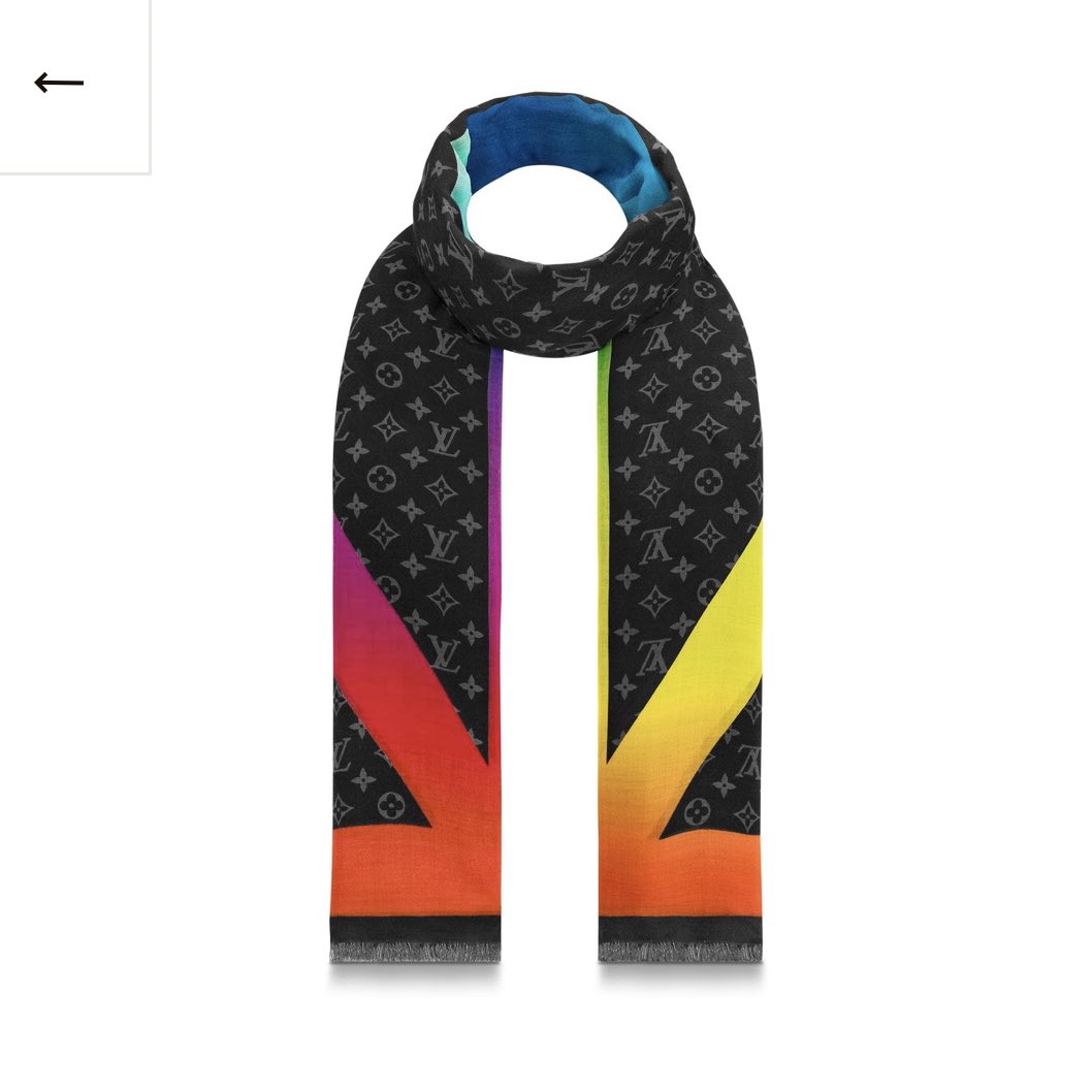 Louis Vuitton 2019 LV Rainbow Stole - Scarves, Accessories
