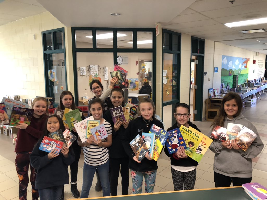 What a crew right here!  Our Grade 5 Reading Ambassadors helped us raise money to purchase books for Adopt a Family.  Students donated their spare change during the book fair for a raffle ticket and chance  to toss a pie at a willing TES staff member!  #tpsprepares