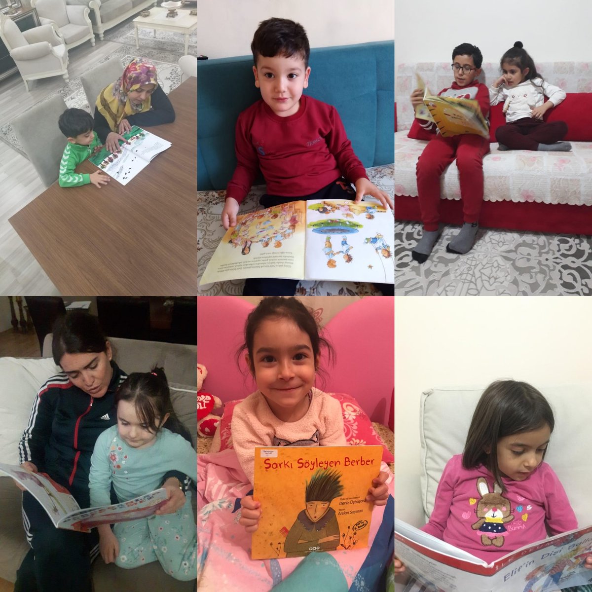 Seyit Ali Onbaşı Anaokulu 

100 günde 100 kitap projesi 

Aileler gönderdiğimiz kitapları çocuklarına okuyorlar

🍀
<a href="/ziyaselcuk/">Ziya Selçuk</a>
@hmzaydg
@AgriValilik
<a href="/agrimem/">AĞRI MEM</a>
<a href="/Hasandgn40/">Hasan DOĞAN</a>
<a href="/mfaruktekinn/">Mehmet Faruk Tekin</a> 
<a href="/atillaaslan_/">Atillaaslan</a>
<a href="/SelahattnBilgic/">Selahattin Bilgiç</a>
<a href="/nedimbudakk/">NEDİM BUDAK</a> 
<a href="/diyadinmem/">Diyadin İlçe Milli Eğitim Müdürlüğü</a>
@agriarge
<a href="/KodlAgri/">KodlAğrı</a>
@meb_ailesi2023