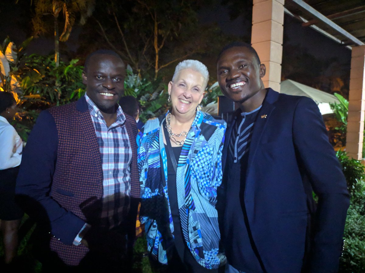 amani_katana's tweet photo. Last night @usmissionuganda led by @USAmbUganda hosted a Welcome Back Reception for #YALI2019 Fellows. I was excited to be there to interact with Mandela @WashFellowship &amp; exchange ideas on increasing YALI impact in Africa. Proud to be part of this great network! @USEmbassyKenya. https://t.co/D6xqWY411i