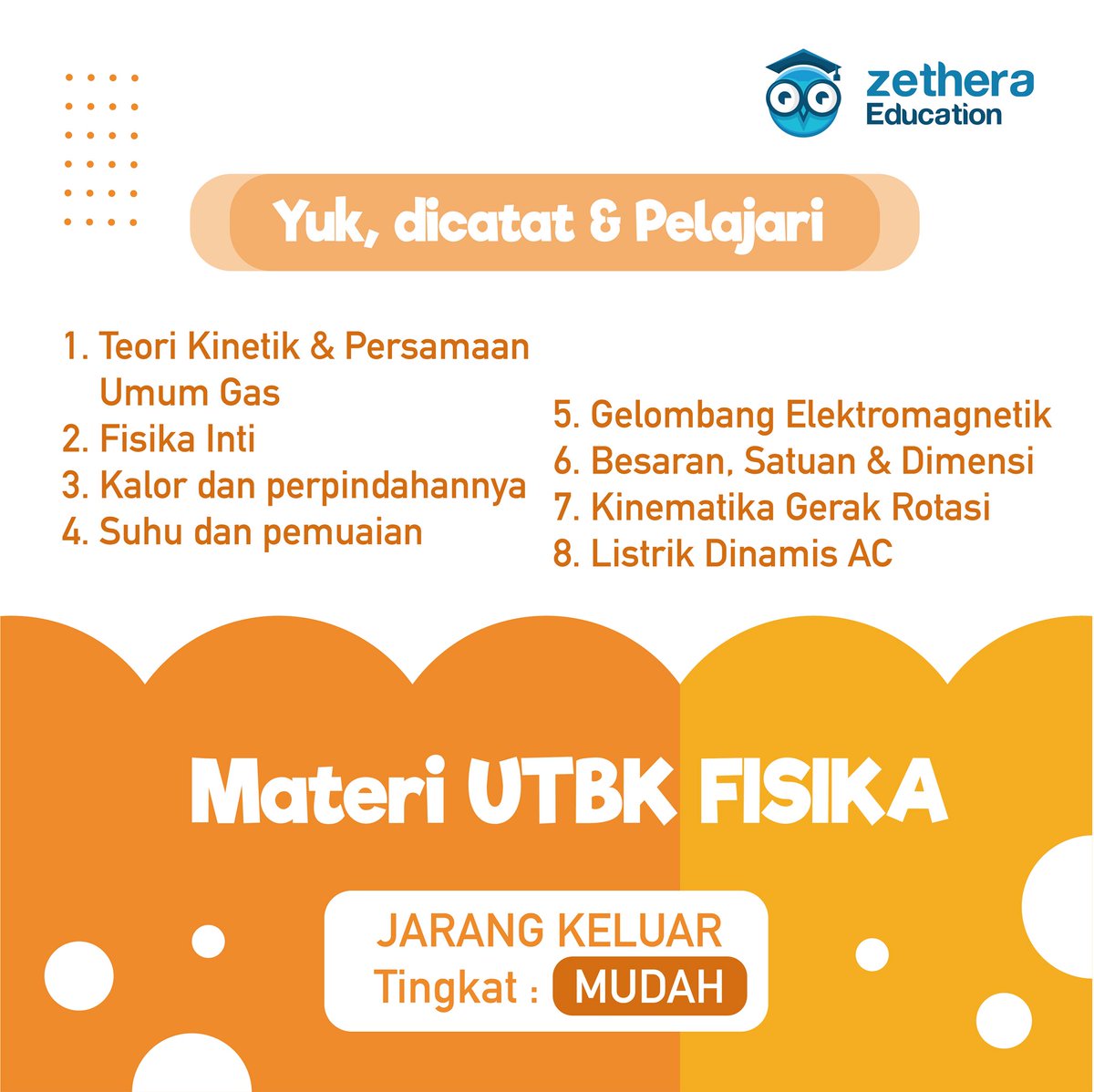 ZetheraEdu's tweet photo. 4. Bab yang jarang keluar &amp; mudah https://t.co/ZwVcz5HXWj