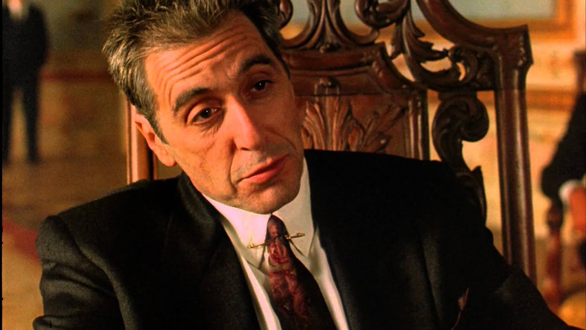 wilberfan's tweet image. Be honest:  How many times have you watched The Godfather Part III?  

#NotATrickQuestion
