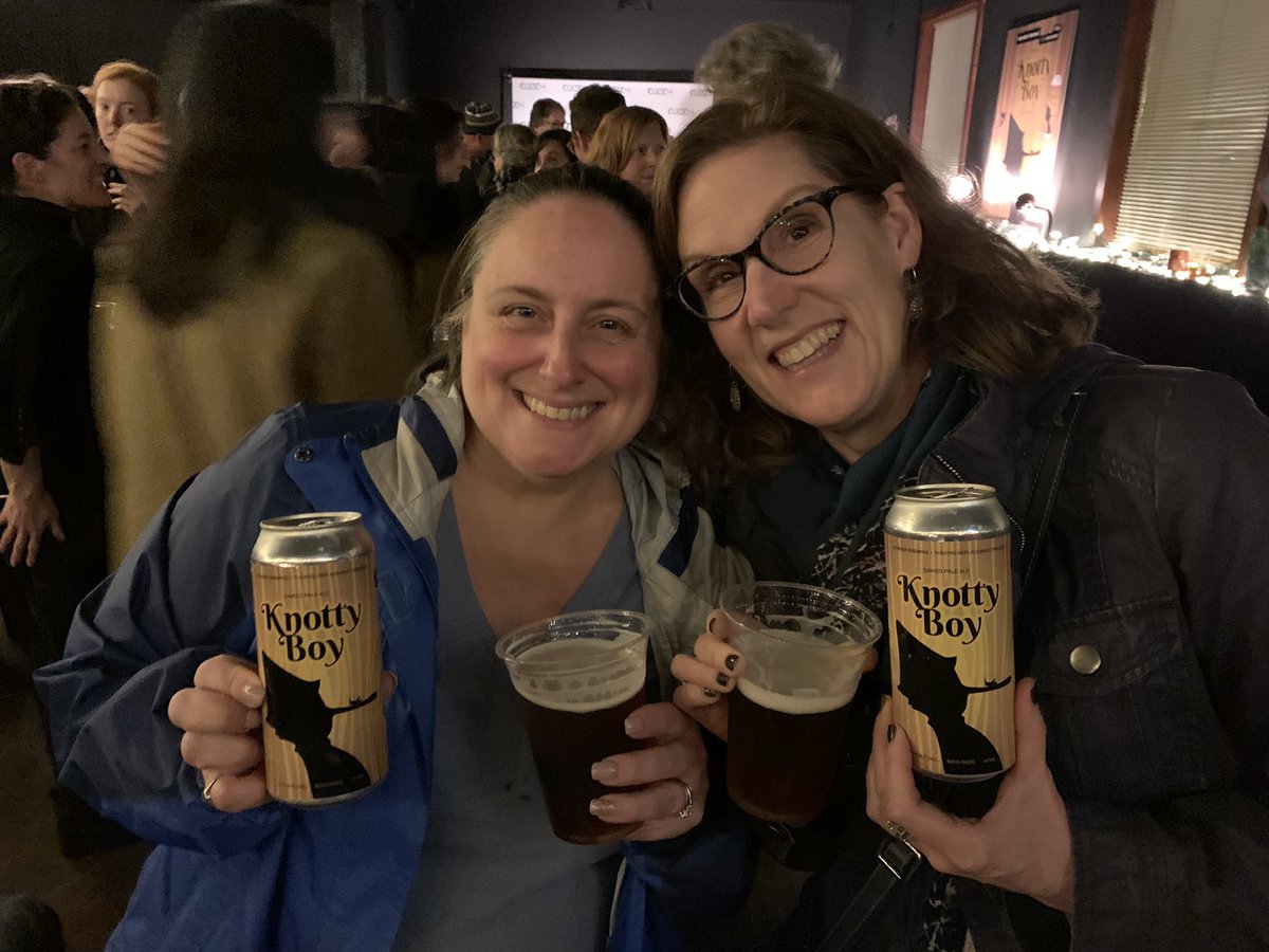 kikip13's tweet photo. Friends - @BomberBrewing has done it again. Their #knottyboy oaked pale ale is amazing and a great pairing for @ThtrReplacement #eastvanpanto Pinocchio https://t.co/PvlNU5U5TO