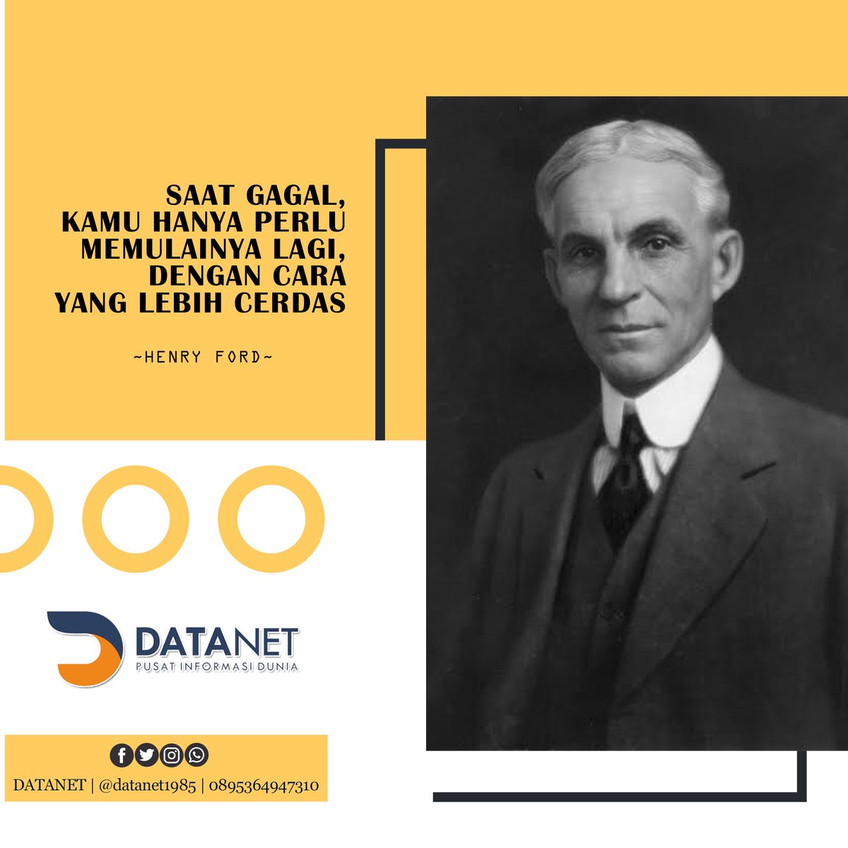 datanet1985's tweet image. quote of the day 
#datanet
#datanethome
#datanethotspot
#datanetkece
#network
#ngalahnesia #tuman #competition #liburan #viral #domain #isp #internetmurah #internetrumah #internetpelajar #pelajar #bisnis #programming #development #designweb #webdesign #influencer #keren #hotspot