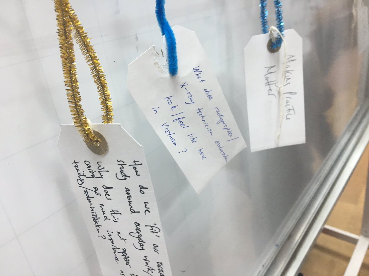 alexckendall's tweet photo. Interesting questions and comments added to our #makingpracticematter thinking space #vietukhe @CSPACE_BCU https://t.co/K2F47z6sKo
