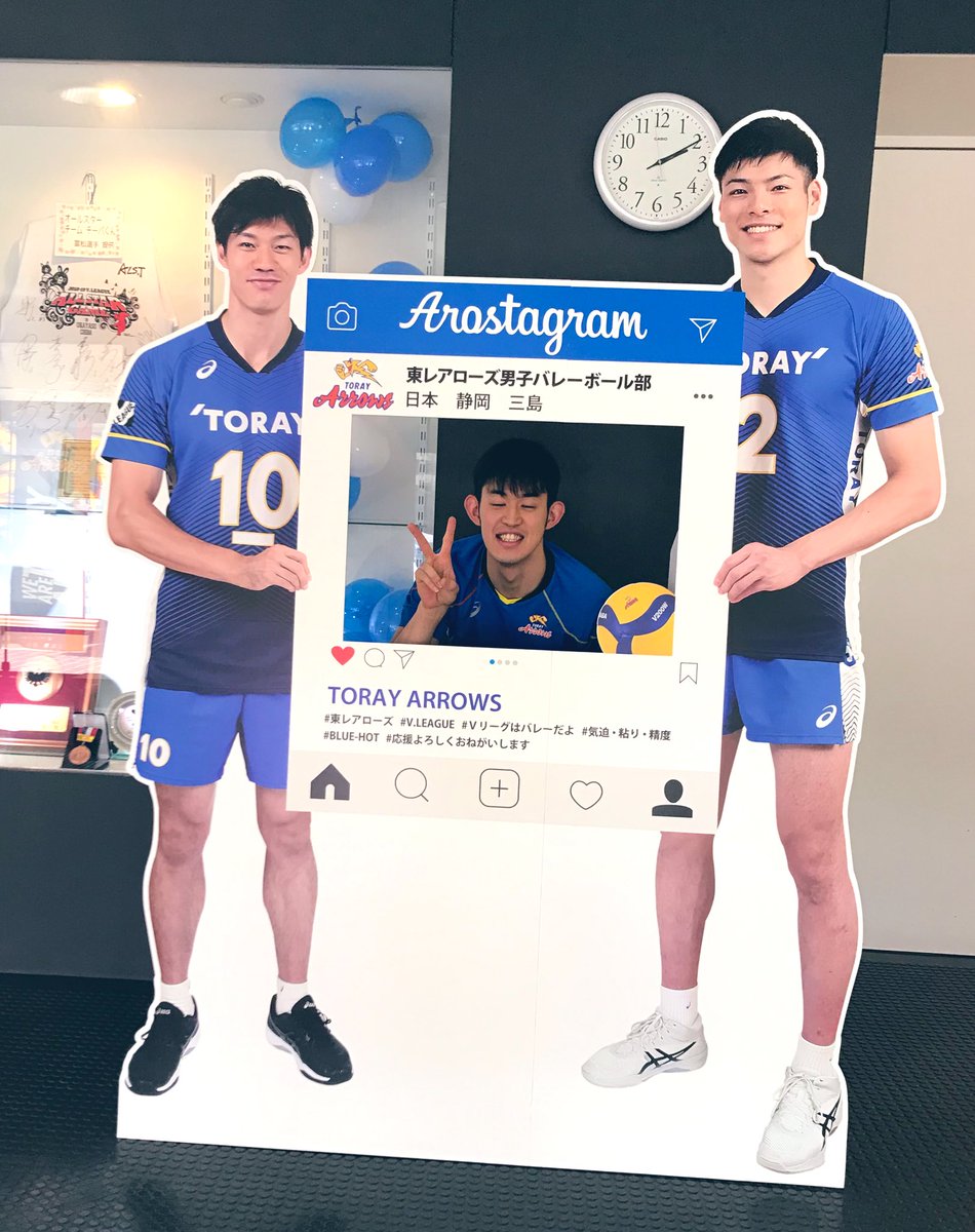お知らせ】 写真撮影用につくりました💙 出来たてです 練習見学に来