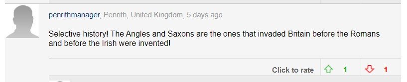 This is why education is important. This person didn’t have a very good one (to say the least). The Angles and Saxons did WHAT? In case it’s not clear, this person is super dumb. 5/16