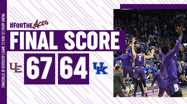 You can't spell UpsEt without UE!

#ForTheAces