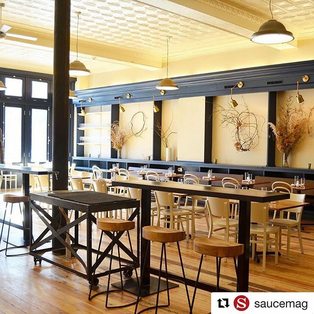 Dining room is ready, see you on November 14th! Thanks to <a href="/saucemag/">Sauce Magazine</a> for sharing a look at our new space and menu items 🙌