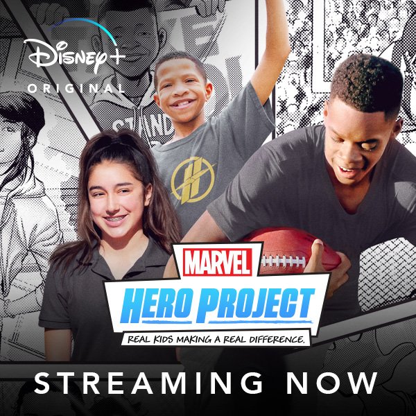 DisneyPlus's tweet image. @Marvel&apos;s #HeroProject