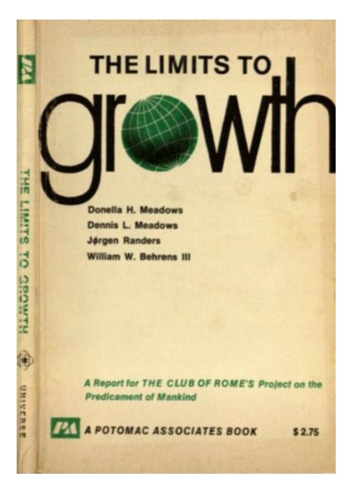 8) The Club of Rome has published many reports, starting with its first in 1972 called "The Limits to Growth", which used early computer models to fulfill the theories of Malthus. We can all imagine how accurate and reliable that information was.