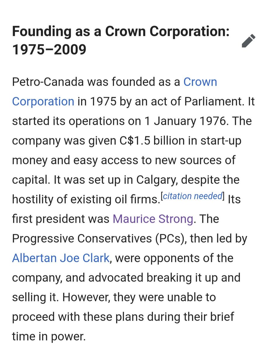 14) As an interesting aside, in 1975, Strong became the first president of the newly formed crown corporation, Petro Canada. It had been created by fellow Club of Rome member and Prime Minister, Pierre Trudeau. Petro Canada is now owned by Suncor, which sponsors Canada 2020.