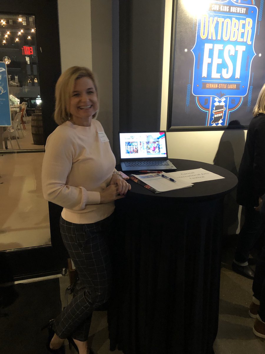CarmelArtsFest's tweet photo. Great to see Gretchen Randlett at City of Carmel, Indiana Government Volunteer Mingle.  To sign up at:   https://t.co/7AuX5nDQ9k for so many upcoming exciting events.  
We ❤️ our Volunteers! 
#ExperienceCarmel #CarmelIN #DestinationCarmel @carmelanieL @RosemaryWaters @CI_Carmel https://t.co/BQhGH2PcZ8