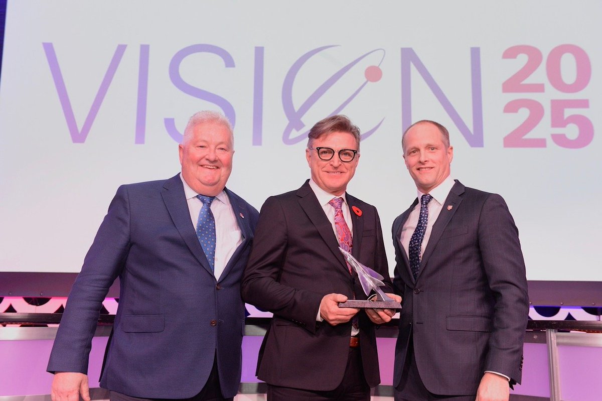 Congratulations to our President and CEO, Marc Parent, who just received <a href="/AIAC_News/">AIAC Aerospace</a>' James C. Floyd Award, which recognizes outstanding achievement and contribution to the success of the Canadian aerospace industry!